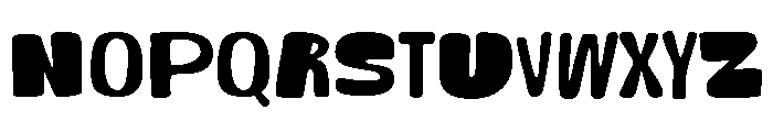 Blorpie Regular Font LOWERCASE