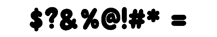 Blosky Font OTHER CHARS