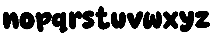 Blosky Font LOWERCASE