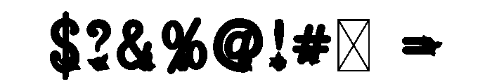 Blossom Belle Font OTHER CHARS