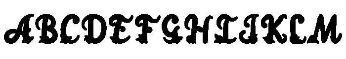 Blossom Belle Font UPPERCASE