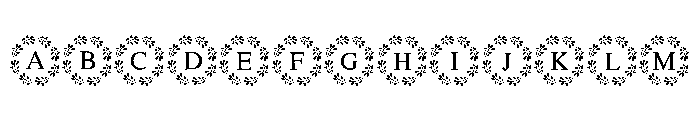 Blossom Monogram FONT