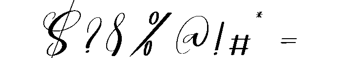Blossom Sostime Font OTHER CHARS