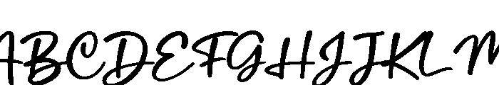 Blottocke Regular Font UPPERCASE