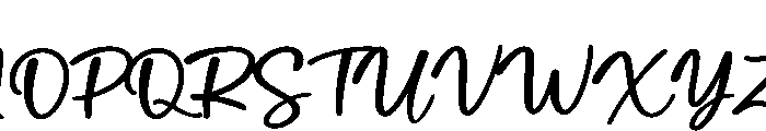 Blottocke Regular Font UPPERCASE