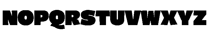 Blovx Font UPPERCASE