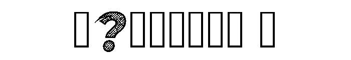 Blow Regular Font OTHER CHARS