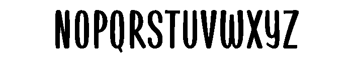 Blown Flowers Regular Font LOWERCASE