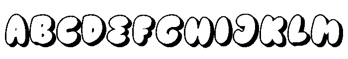 Blubero - Shadow FONT