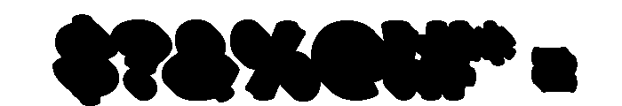 Blubly Extrude Regular Font OTHER CHARS