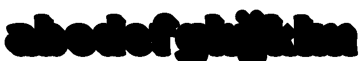 Blubly Extrude Regular FONT