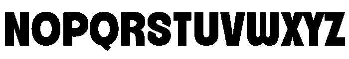 Blue Chip Regular Font UPPERCASE