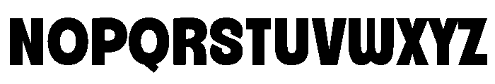 Blue Chip Regular Font LOWERCASE