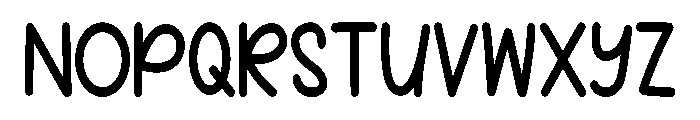 Blue Craft Regular Font LOWERCASE