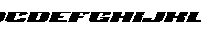 Blue Grass Font UPPERCASE