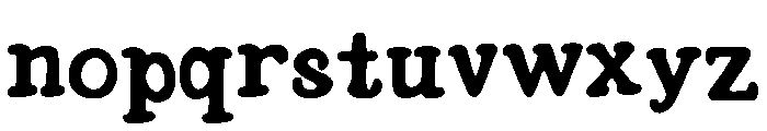 Blue_Lantern Font LOWERCASE