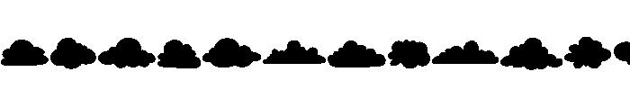 Blue Puff FONT