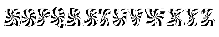 Blue Sugar Pop Font LOWERCASE
