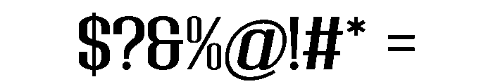 Blue Valley Regular Font OTHER CHARS