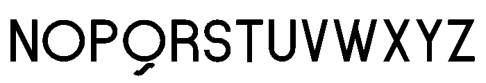 BlueGold Regular Font LOWERCASE