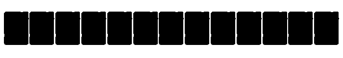 Blueberry Pops CF Font LOWERCASE