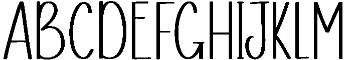 Blueberry1 Font UPPERCASE