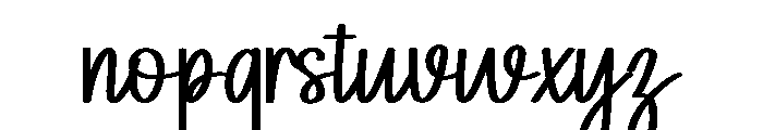Blueberry1 Font LOWERCASE