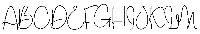 Bluebirds Font UPPERCASE
