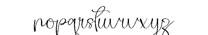 Bluefont Font LOWERCASE
