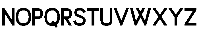 Bluegoose Bold Font LOWERCASE