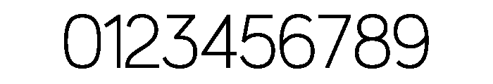 Bluegoose Light Font OTHER CHARS