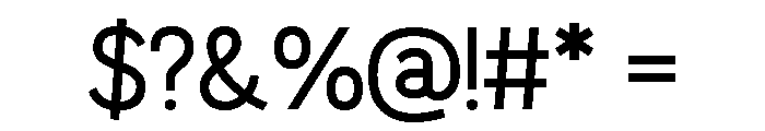 Bluegoose Font OTHER CHARS