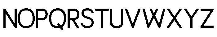 Bluegoose Font LOWERCASE