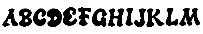 Bluejay Font UPPERCASE