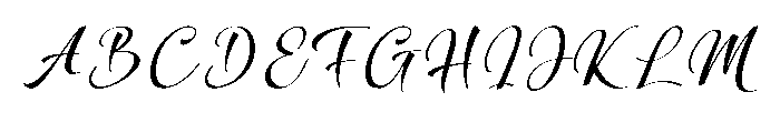 Bluemode Font UPPERCASE