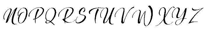 Bluemode Font UPPERCASE