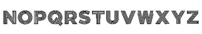 Blueprint Drafting Regular Font UPPERCASE