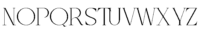Bluermode Font UPPERCASE