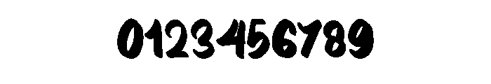 Bluesy Font OTHER CHARS