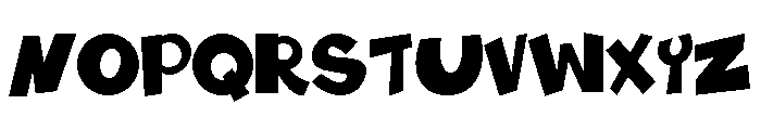 Blug Regular Font LOWERCASE