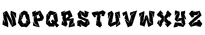 Bluma Regular Font LOWERCASE