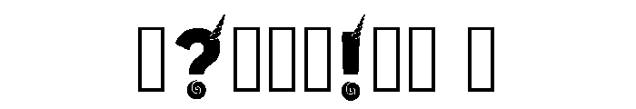 Blunt Regular Font OTHER CHARS