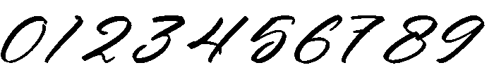 Blush Ateliny Italic Font OTHER CHARS
