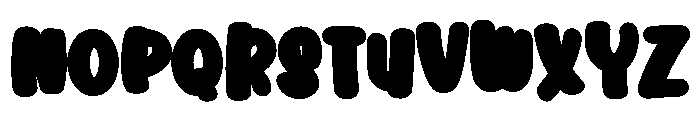 Blush CF Font UPPERCASE