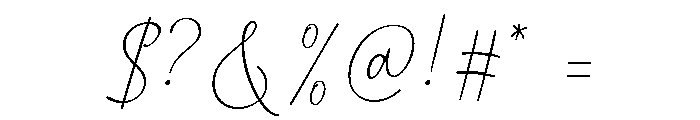 Blush Couture Regular Font OTHER CHARS