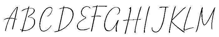 Blush Couture Regular Font UPPERCASE