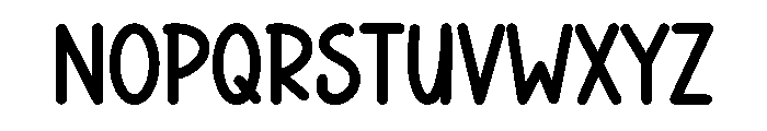 Blush Floral Font LOWERCASE
