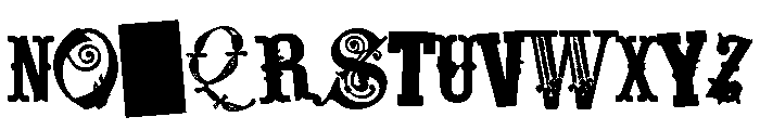 Blush Montage CF Font LOWERCASE