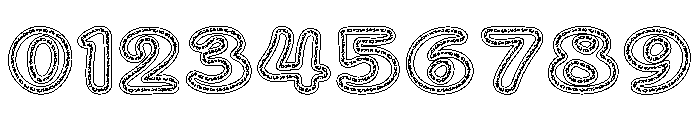 BlushPinkMosaic Font OTHER CHARS