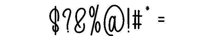 Blushie Valentine Font OTHER CHARS